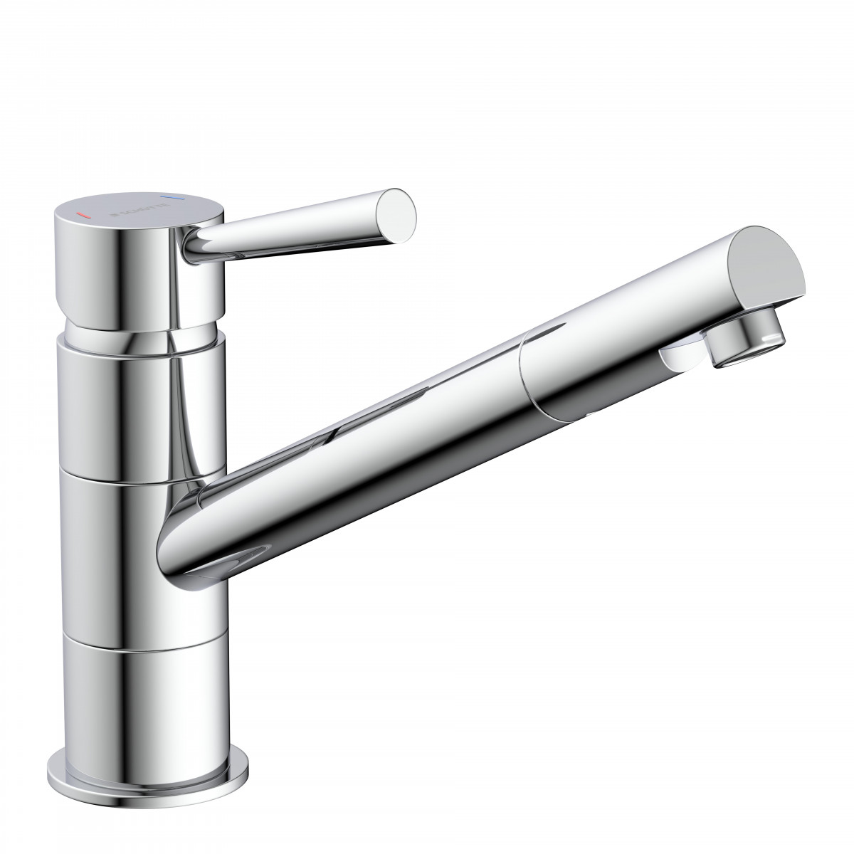 CORNWALL mengkraan keuken, chroom