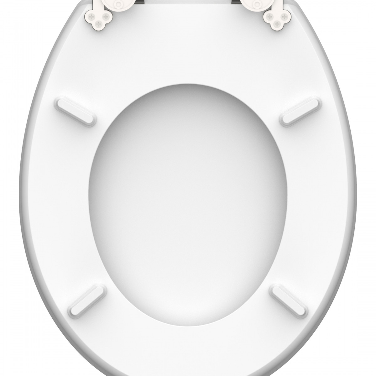 Abattant WC en MDF HG SHELL HEART avec Frein de Chute