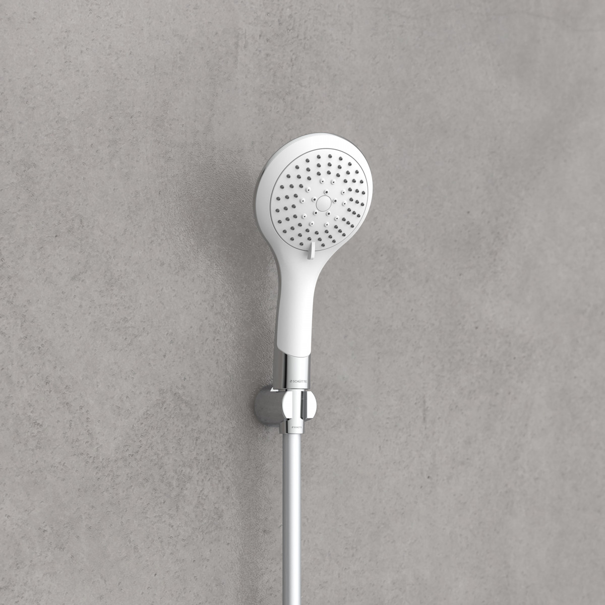 BROADWAY Hand shower, chrome/ white