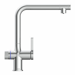 AQUASTAR PREMIUM, bruisende water kraan met koel- en filtersysteem, chroom