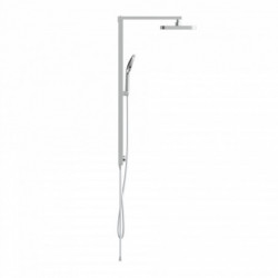 SCHÜTTE Überkopf-Brauseset LA PALMA, Chrom/Weiß