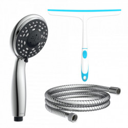 Handbrause-Set, Chrom, mit Abzieher