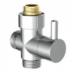 Twist diverter, chrome, 1/2 "x 1/2" - 00873"