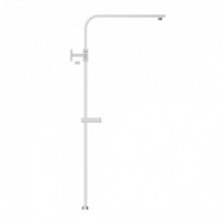 Shower rail complete, incl. wall bracket and wall mounting - 02264