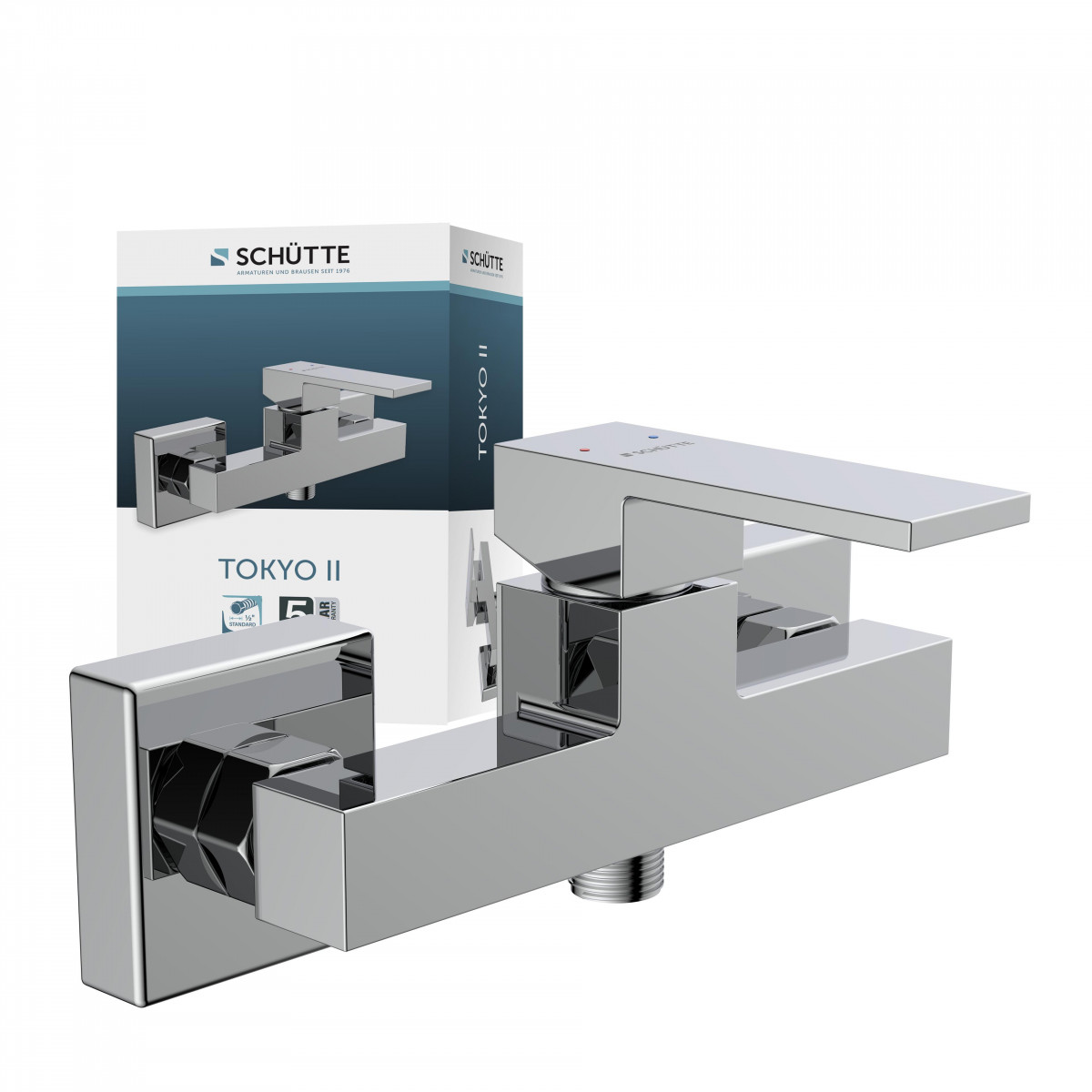 TOKYO II Duscharmatur, Chrom