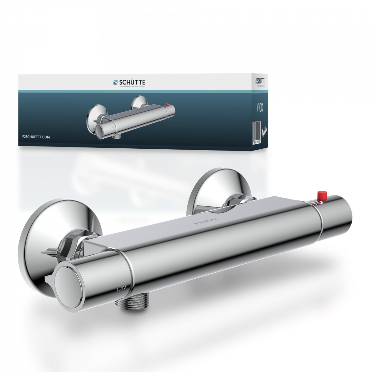 VICO Mitigeur thermostatique de douche, Chromé