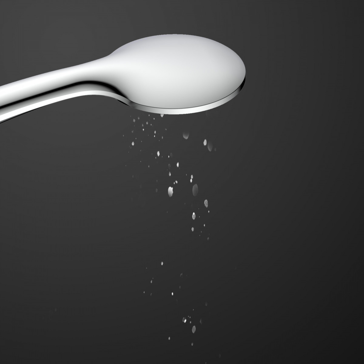 NAPOLI handdouche, chroom