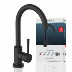CORNWALL Mitigeur cuisine basse pression, Noir Mat