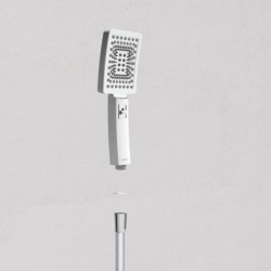 TRENTO Overhead shower set, Chrome