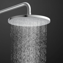 KARIBIK Set complet de douche, chrome/gris clair