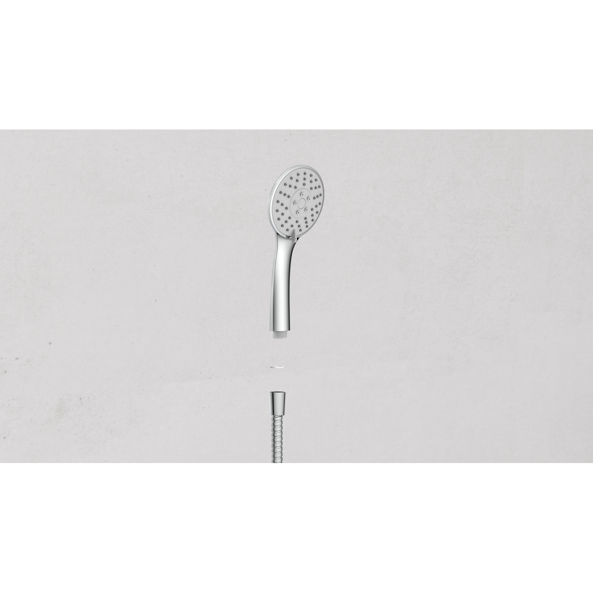 NAPOLI Handdouche set, chroom