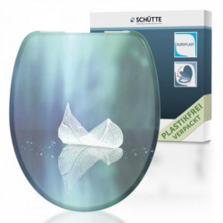 Abattant WC en Duroplast FALLEN LEAF avec Frein de Chute