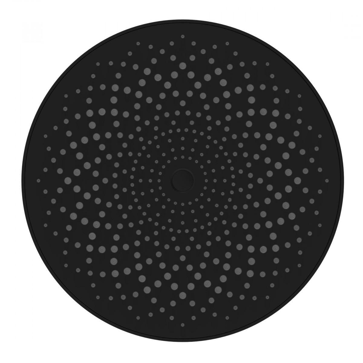 CAPRI Head Shower, matt black