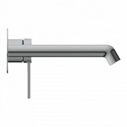 LOS ANGELES, Waschtischarmatur f&uuml;r Wandmontage, Unterputz, Chrom