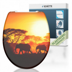 Duroplast Toilet Seat AFRICA with Soft Close and Quick Release