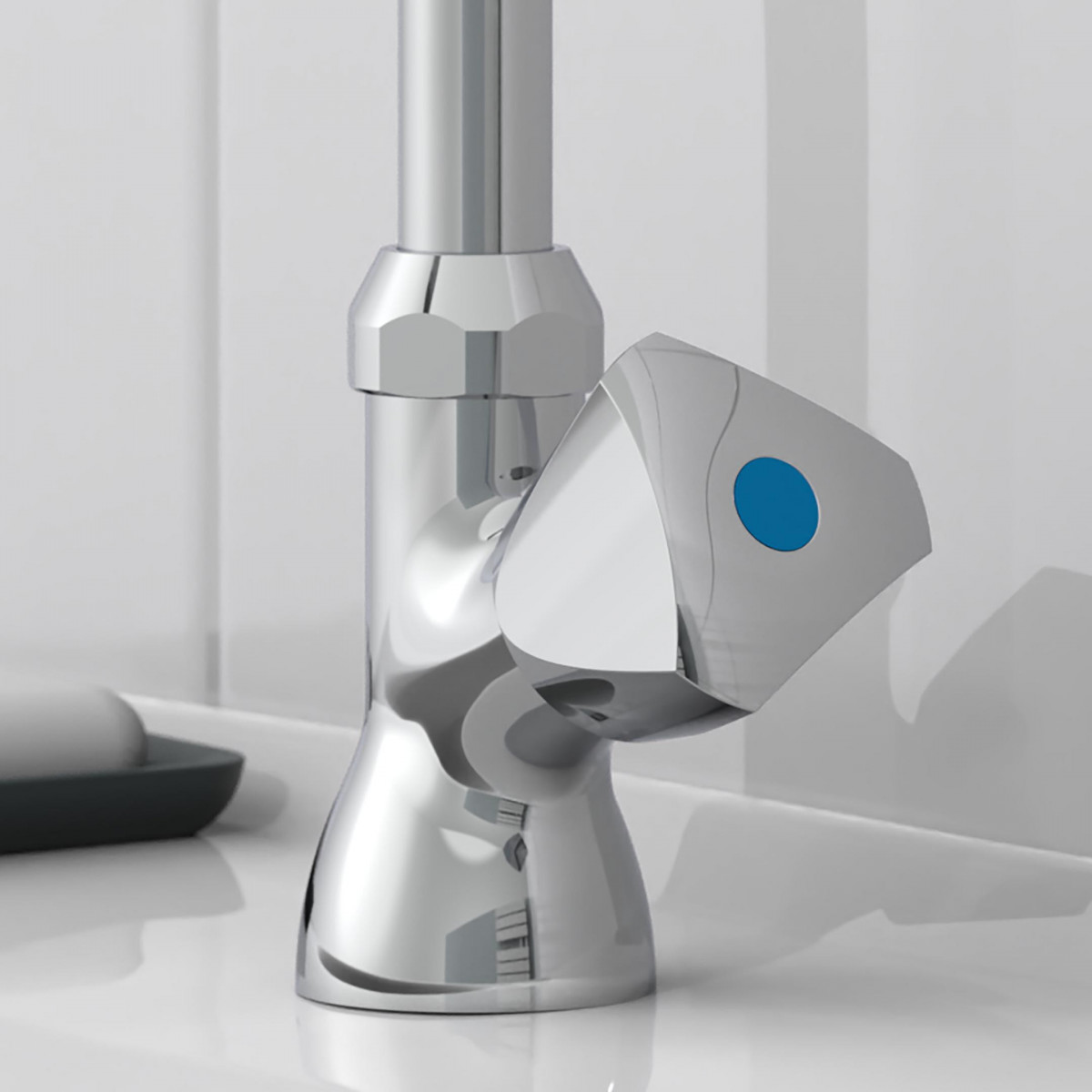 CARNEO Cold water swivel tap, chrome