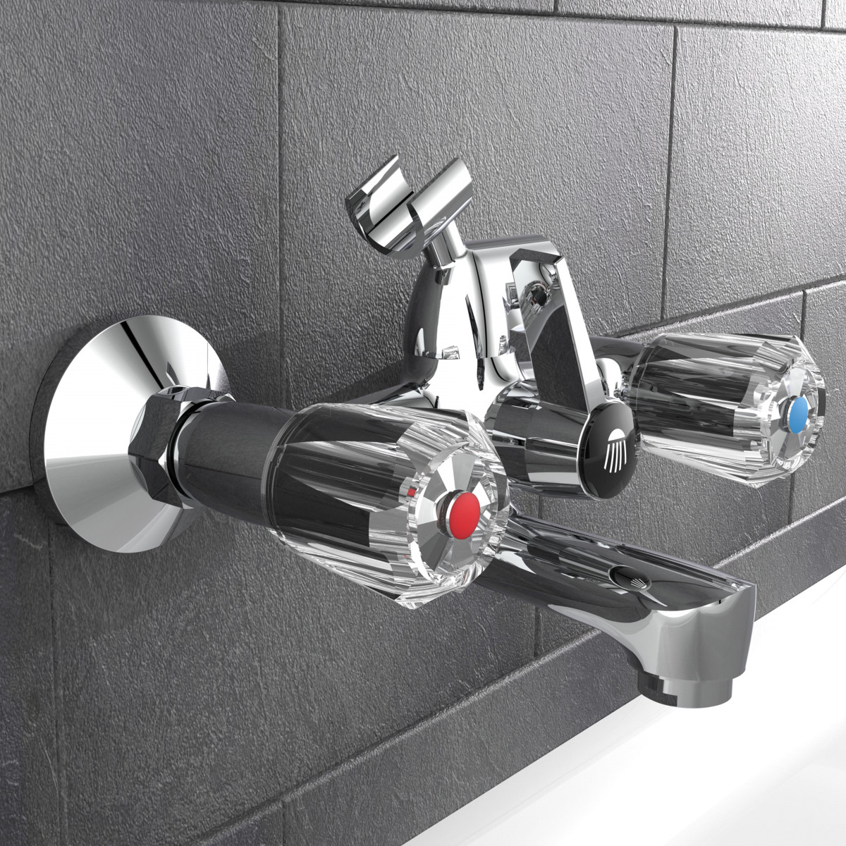 SAVINO Bathtub mixer, chrome
