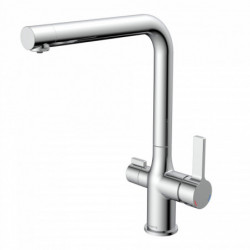 AQUASTAR PRO Sink mixer with filter system, Chrom