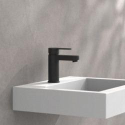 ELEPHANT Wash basin mixer, black matt