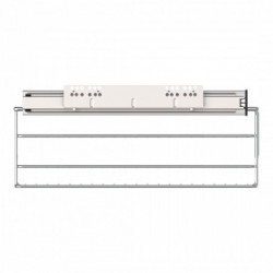 Teleskopschublade, Chrom, für 50 cm Schrank