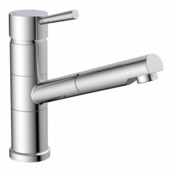 UNICORN Sp&uuml;ltischarmatur, Chrom, mit herausziehbarem Auslauf