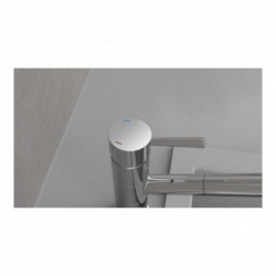 UNICORN Sp&uuml;ltischarmatur, Chrom, mit herausziehbarem Auslauf