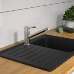 CORNWALL Sp&uuml;ltischarmatur, Edelstahloptik