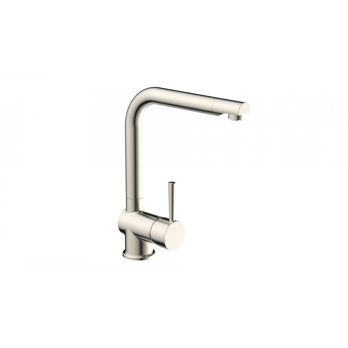 RIO Sink mixer, stainless steel look