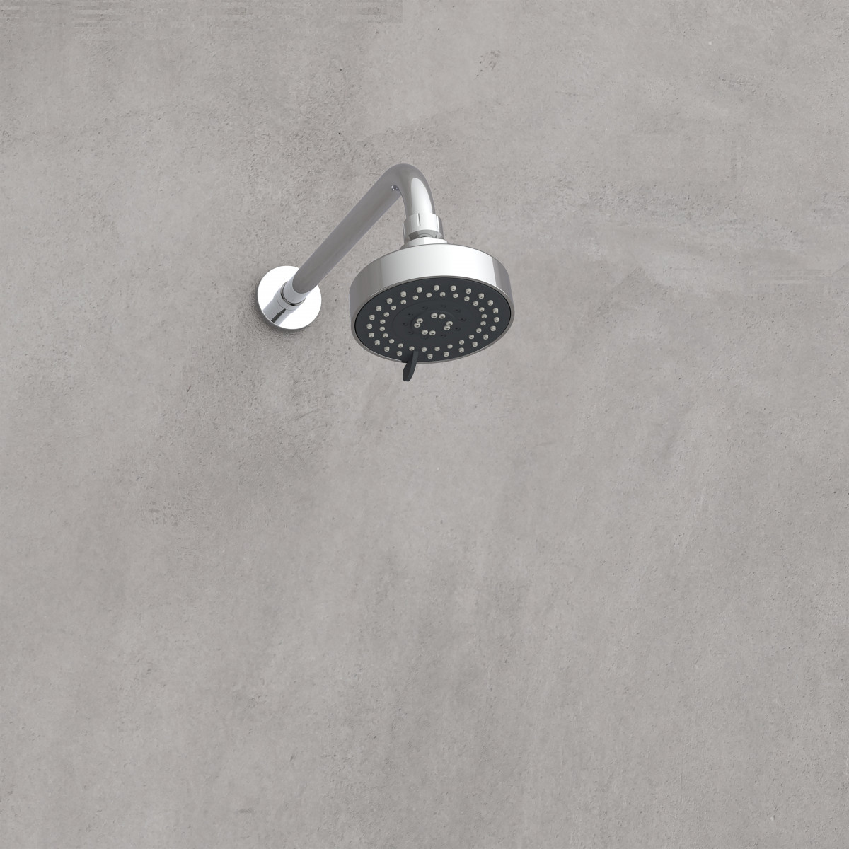 LEON Head shower, Chrome
