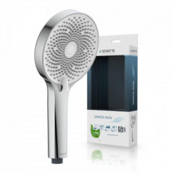 SAMOA RAIN handdouche, chroom/wit