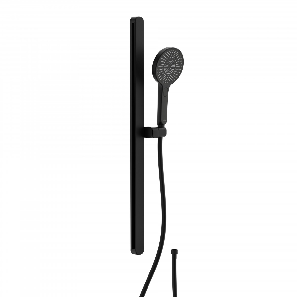 KARIBIK Shower rail set, Black matt