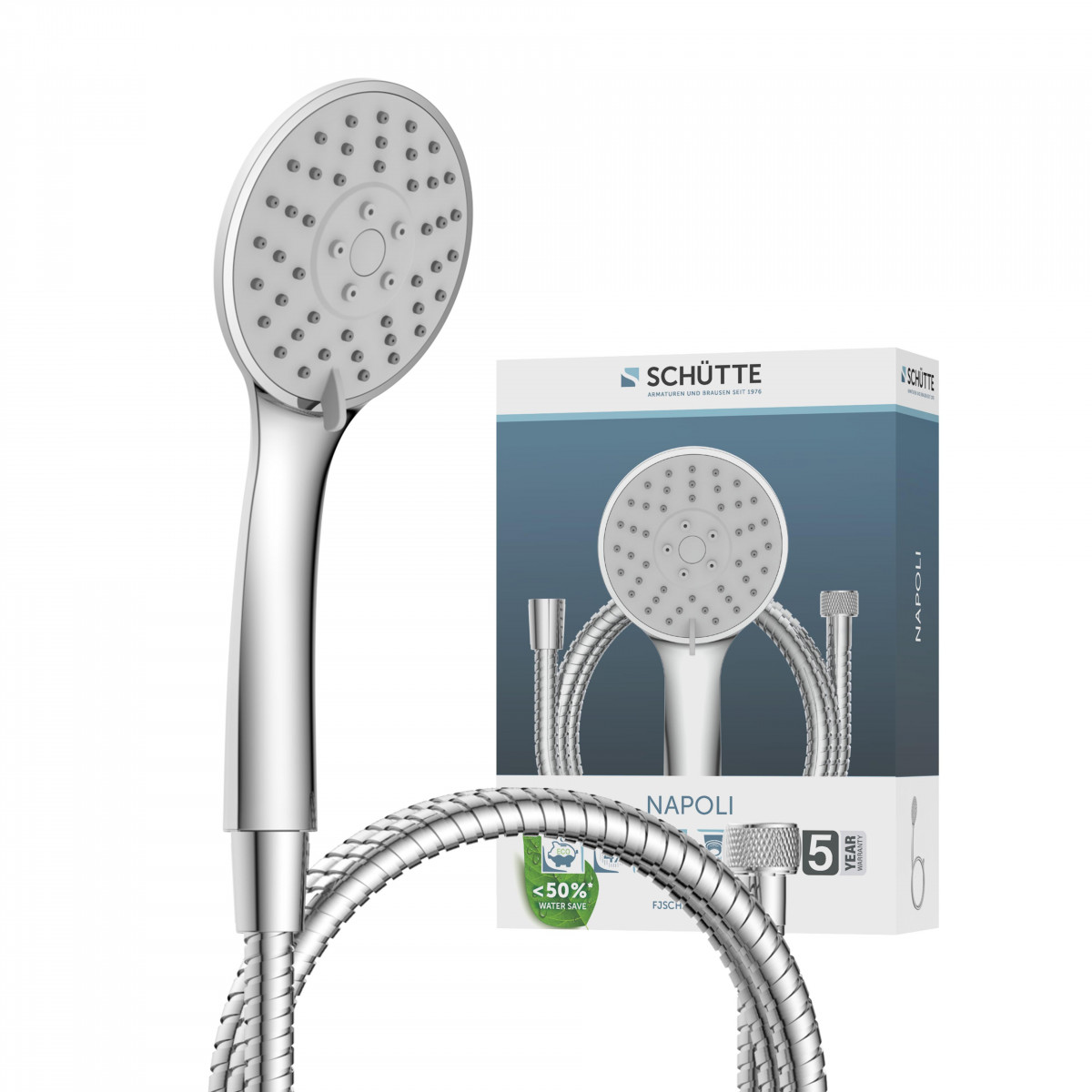 NAPOLI Hand shower set, chrome