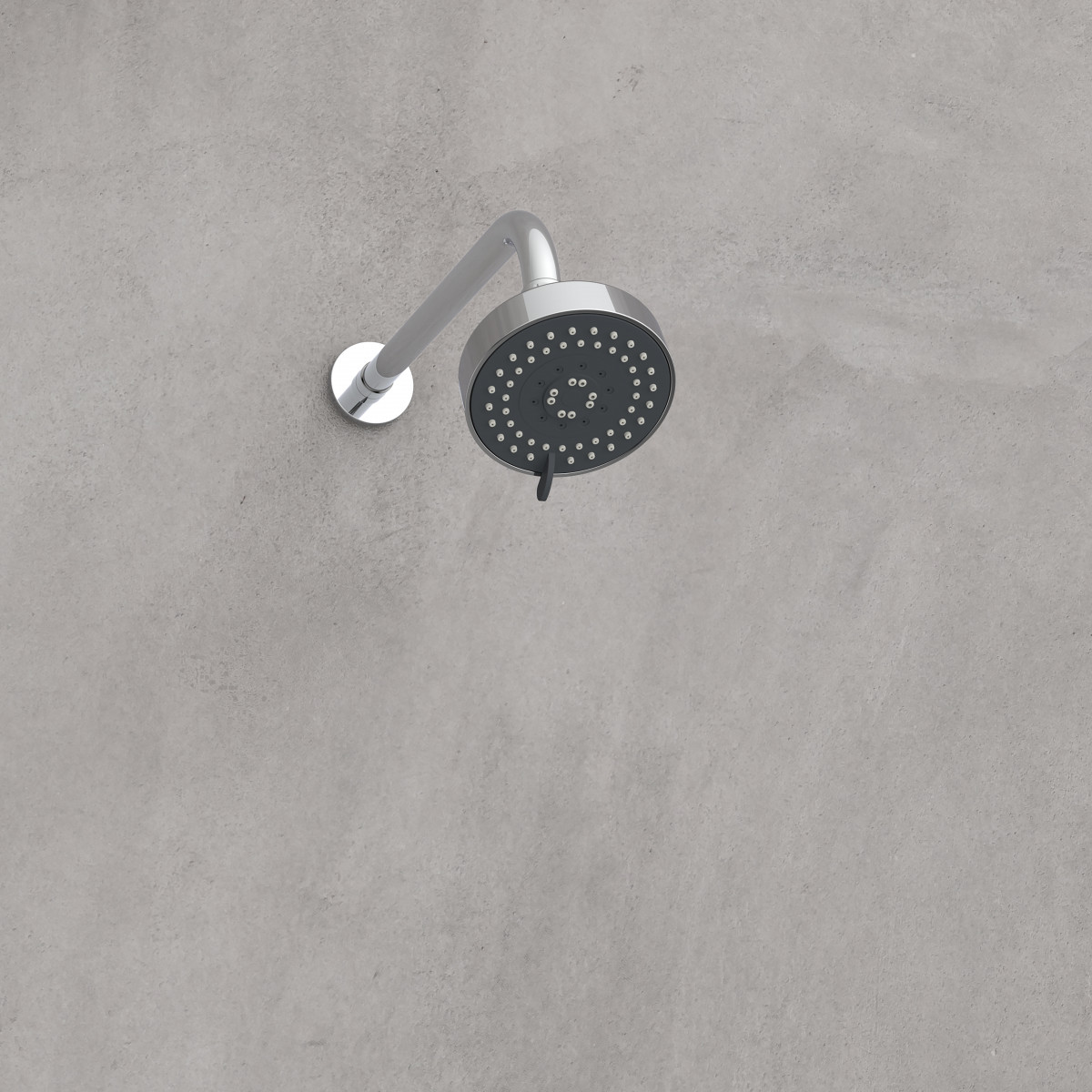 LEON Head shower, Chrome
