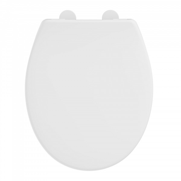 Abattant WC en duroplast WHITE PREMIUM, avec frein de chute