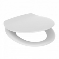 Abattant WC en duroplast WHITE PREMIUM, avec frein de chute