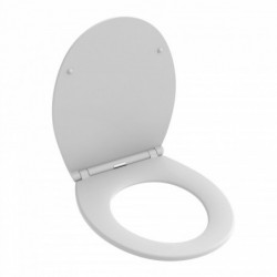 Thermoplast WC-Bril WHITE PREMIUM, met valrem en afneembaar