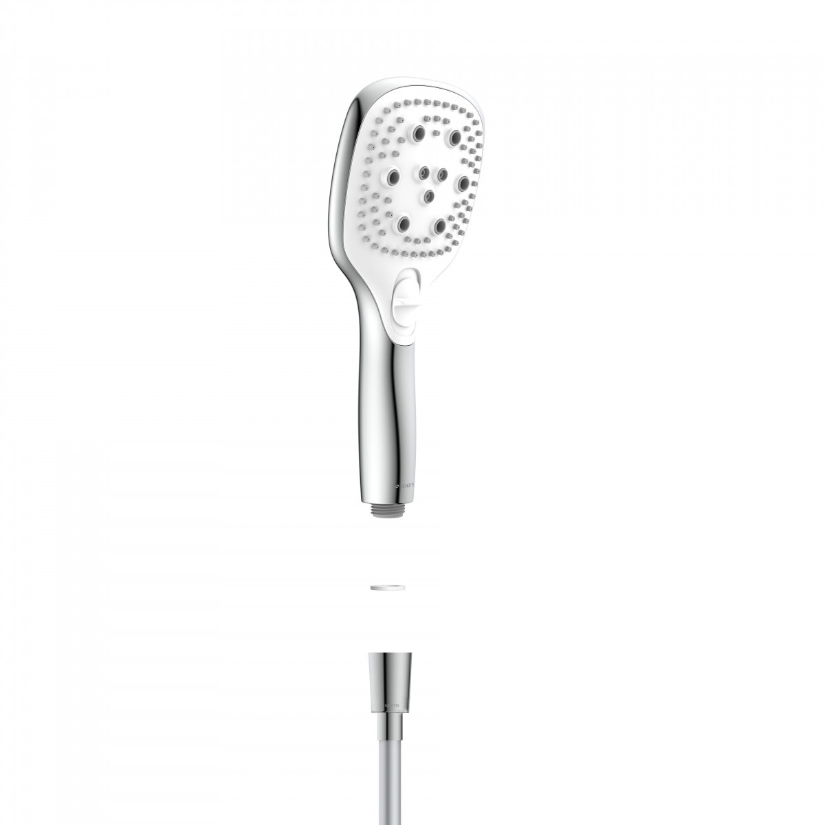 MADEIRA hoofddoucheset, chroom/wit