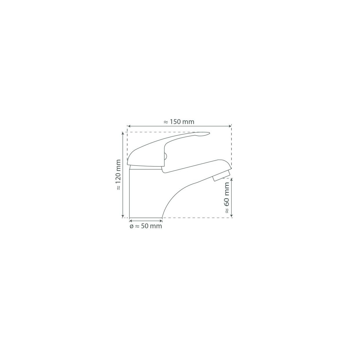 SCHÜTTE Waschtischarmatur Niederdruck MAGNA