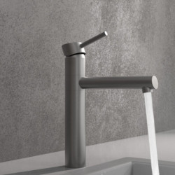 MASSIVE Sp&uuml;ltischarmatur, Edelstahl