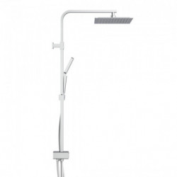 SILVER RAIN Set de douche &agrave; l'envers, Chrom&eacute;