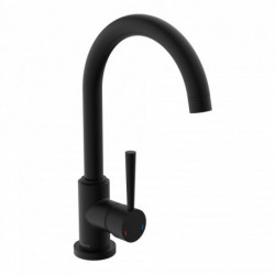 CORNWALL Sink mixer low pressure, black matt