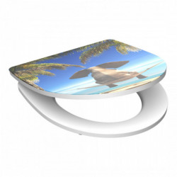 Abattant WC en Duroplast HG HAPPY ELEPHANT avec Frein de Chute et D&eacute;clipsable