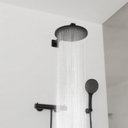 Pomme de douche CAPRI, noir mat