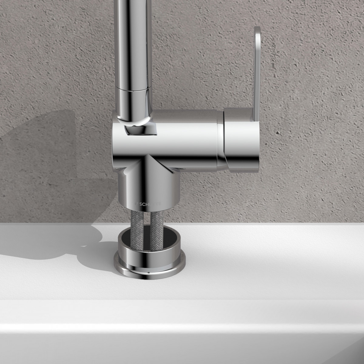 RIO mitigeur cuisine, montage par le haut, chromé