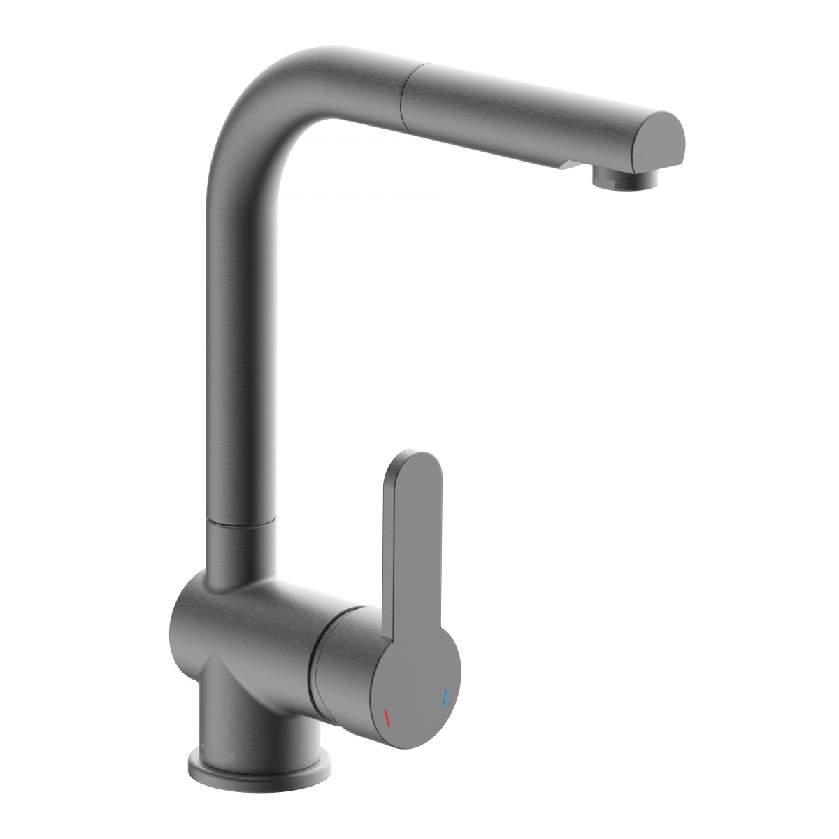 LONDON mitigeur cuisine avec bec extractible, graphite mat