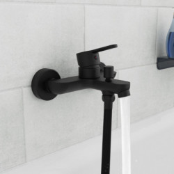 DENVER Wannenf&uuml;llarmatur, Schwarz matt