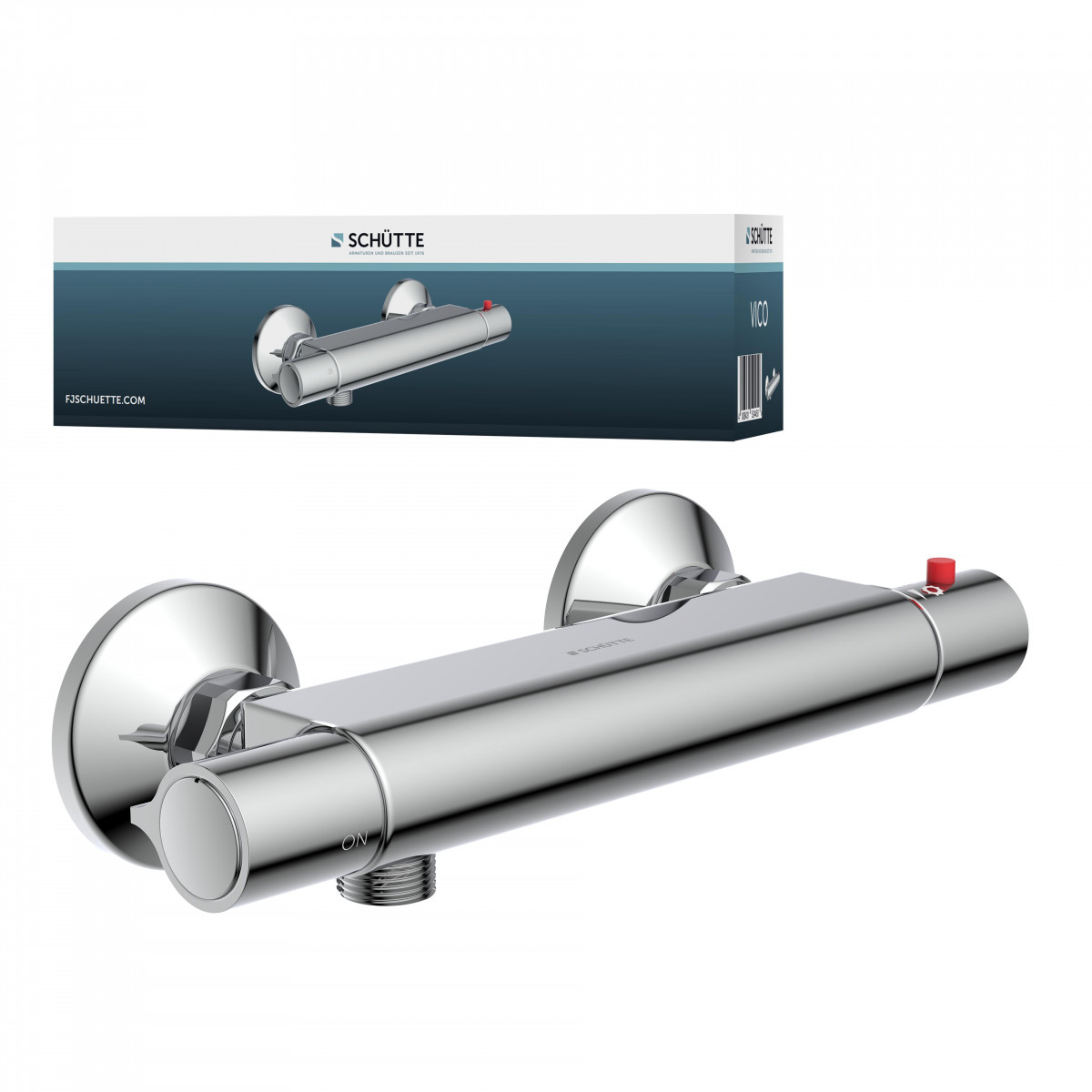 VICO Mitigeur thermostatique de douche, Chromé