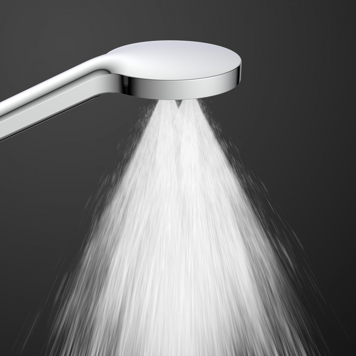 MADURA FRESH Set de douche à l'envers avec mitigeur thermostatique, Chromé