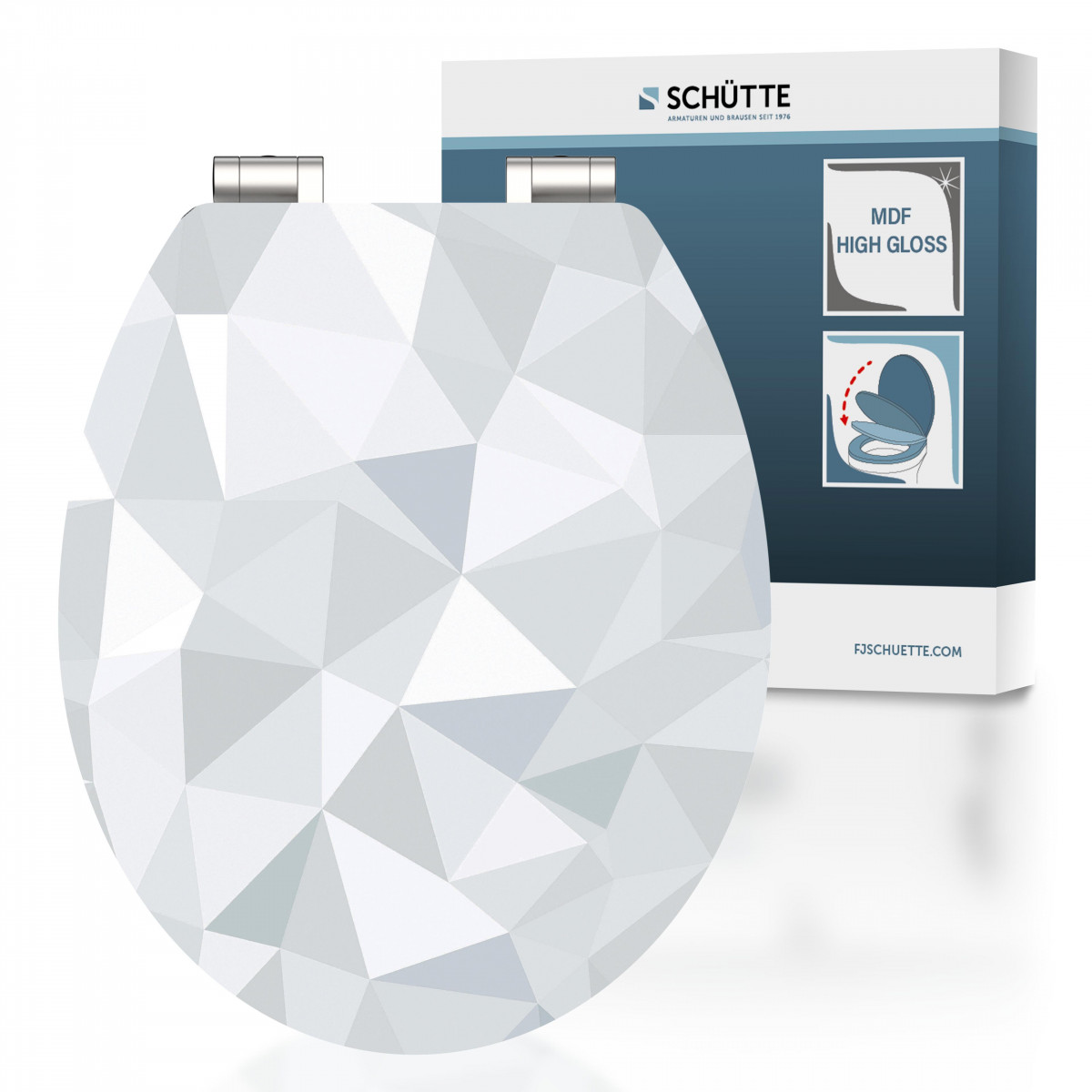MDF HG WC-Bril DIAMOND met Valrem