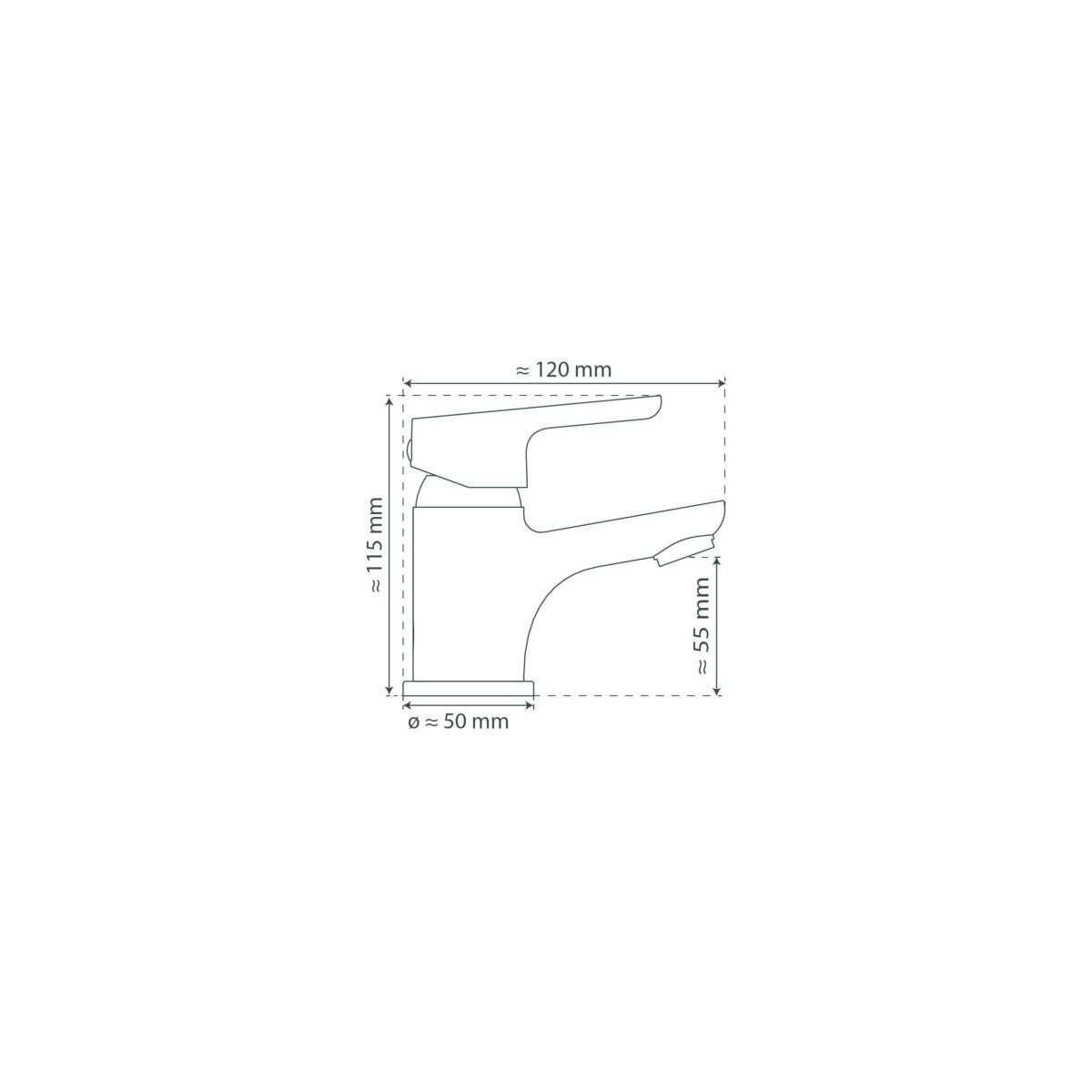 VICO Robinetterie de lavabo, chrome